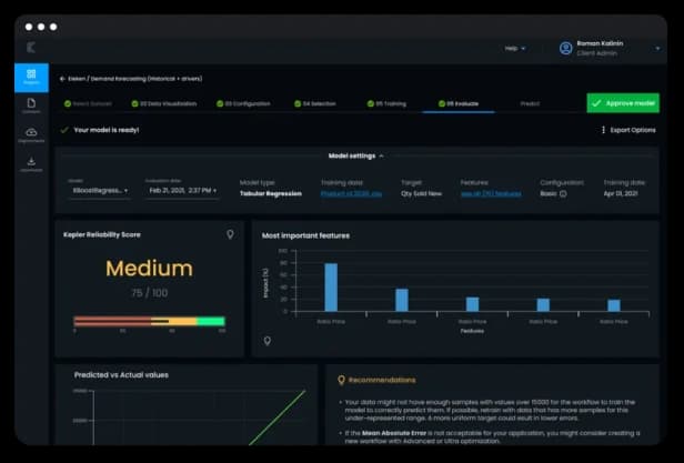 Here is the Key Business Impact